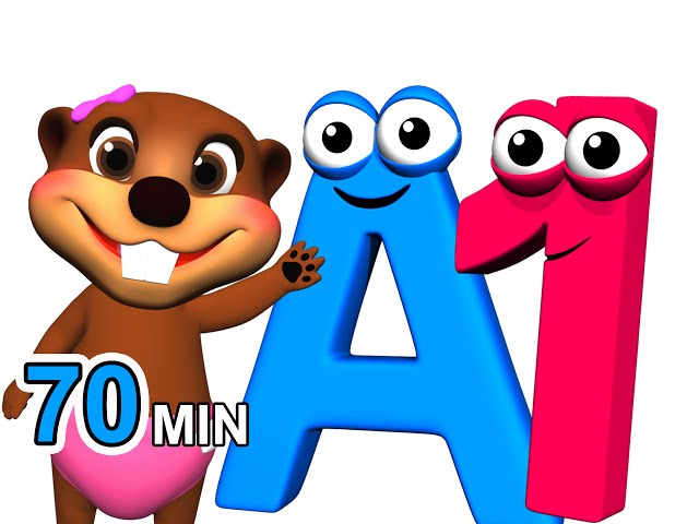 Busy Beavers Kids Learn ABCs 123s More Kids Channel